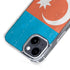 Azerbaijan Flag Distressed iPhone 15 MagSafe Case